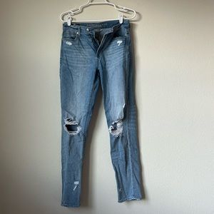 American eagle mom jean size 0